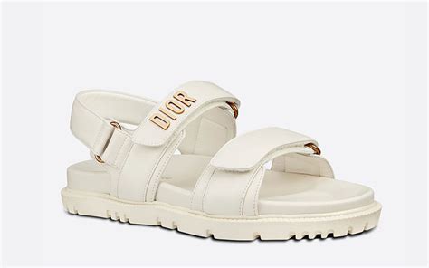 dior plastic sandalen